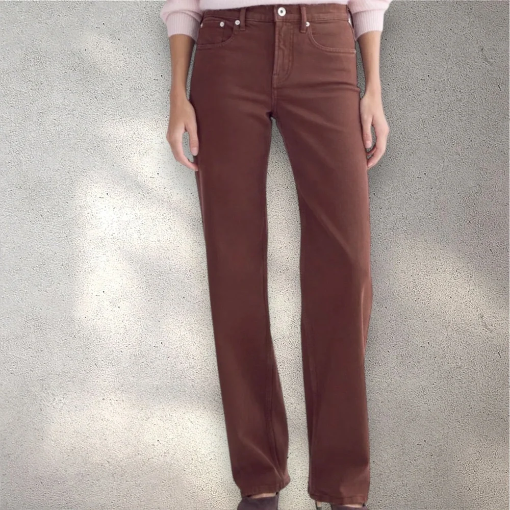 Everlane | The Column Jean | Bitter Chocolate NWT size 30 Long